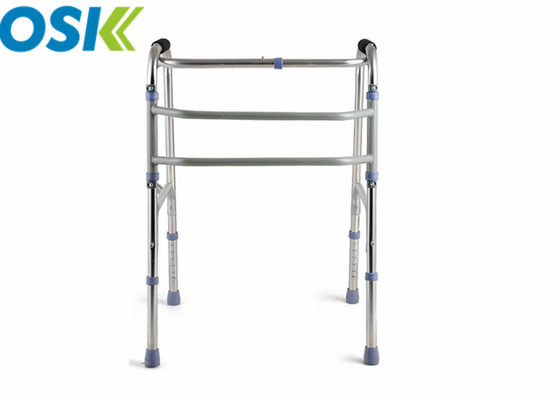 อุปกรณ์ช่วยเดินสำหรับคนพิการที่ได้รับการอนุมัติจาก CE, วัสดุเหล็กสำหรับเคลื่อนย้ายขาสี่ขา